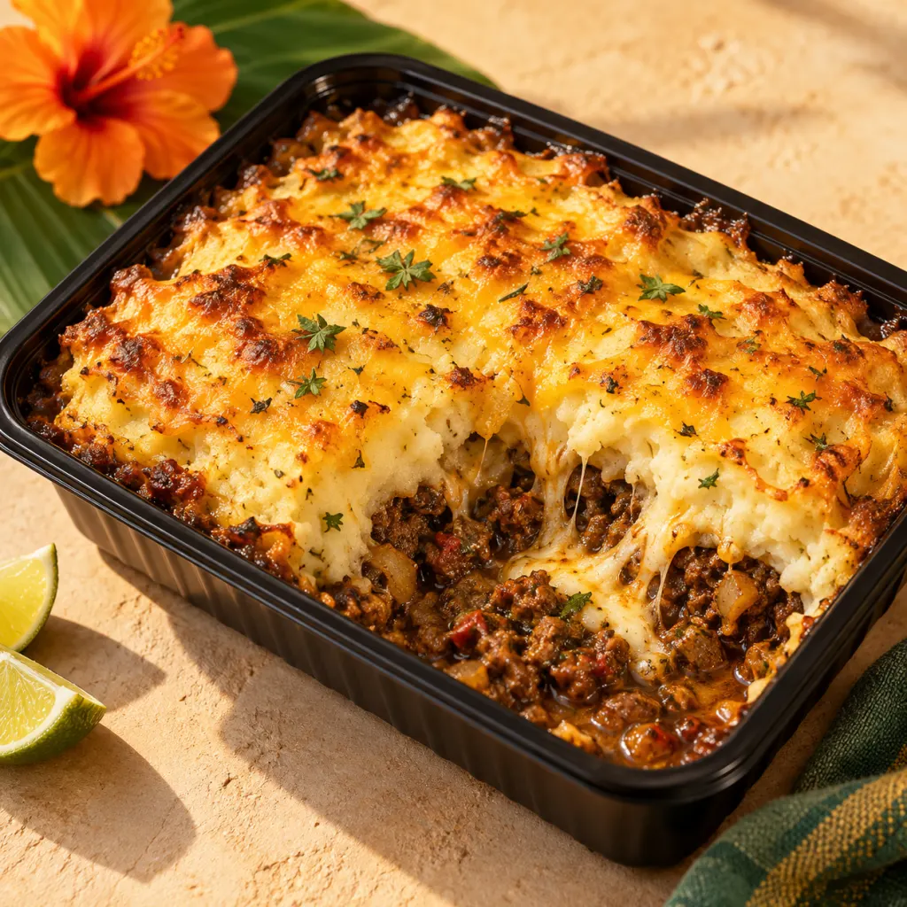 Jerk Lamb Cottage Pie