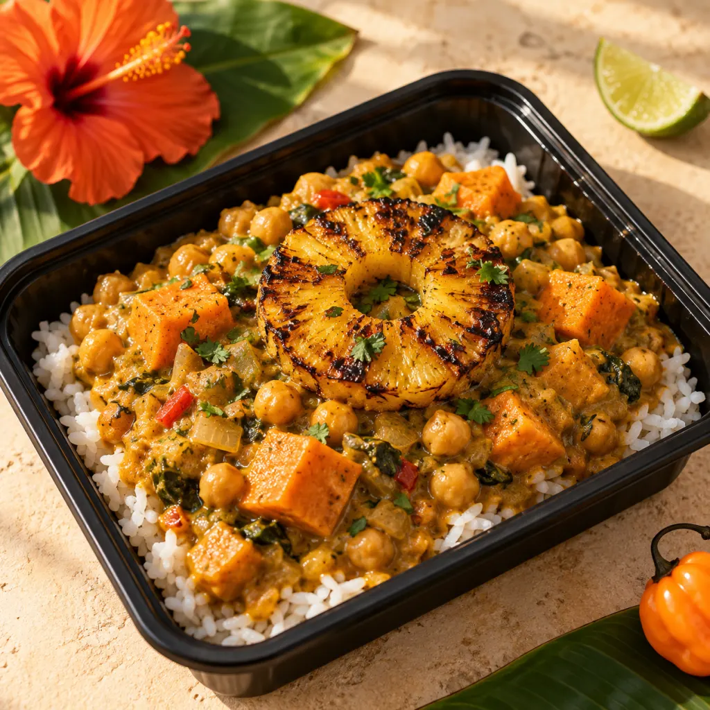 Vegan Chickpea Curry 'Belly Blessing' Box